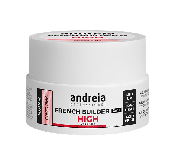 French Gel Rosa Camuflagem Andreia 22g