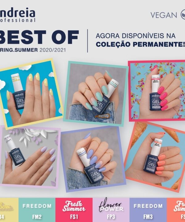 Verniz Gel Andreia Coleção Best of Summer