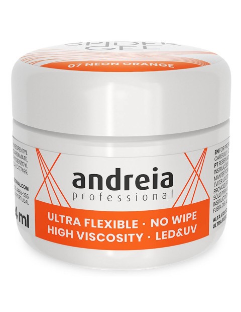 Andreia Spider Gel 07 Laranja Neon 4ml