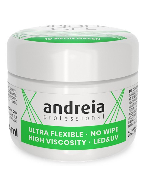 Andreia Spider Gel 10 Verde Neon 4ml