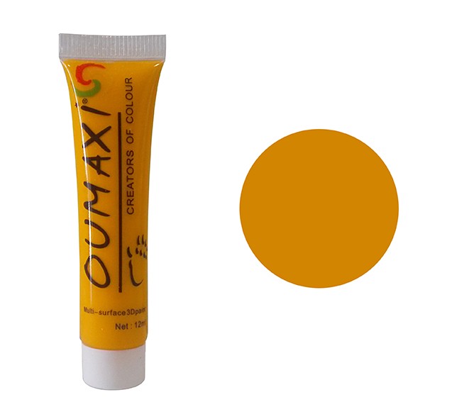 Tinta Acrilica O3 Amarelo Mostarda 12ml