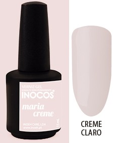 Verniz Gel Inocos Maria Creme 15ml
