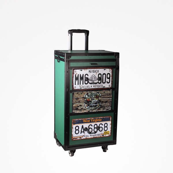 Mesa Ajudante Barbearia Country Green