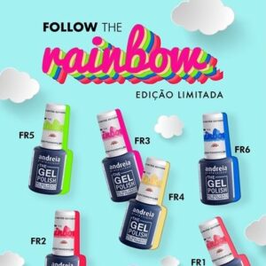 The Gel Polish Andreia Coleção Rainbow