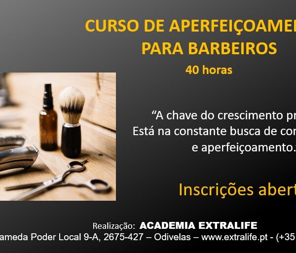 Curso de Aperfeiçoamento para Barbeiros
