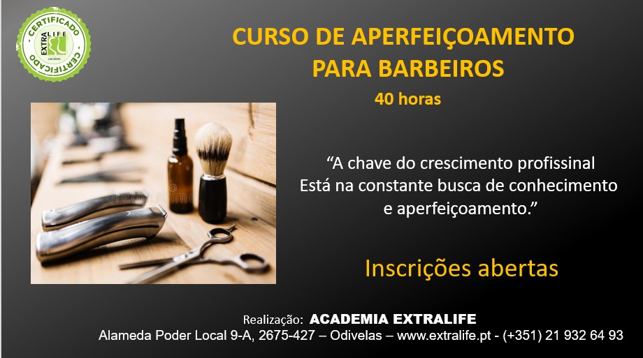 Curso de Aperfeiçoamento para Barbeiros