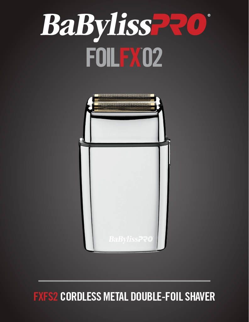 Máquina Barbear Babyliss Pro Shaver FOILFX02 FXFS2E