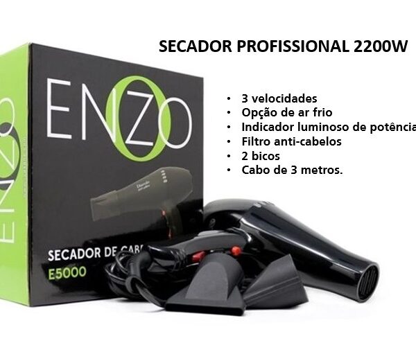 Secador Profissional 2200W