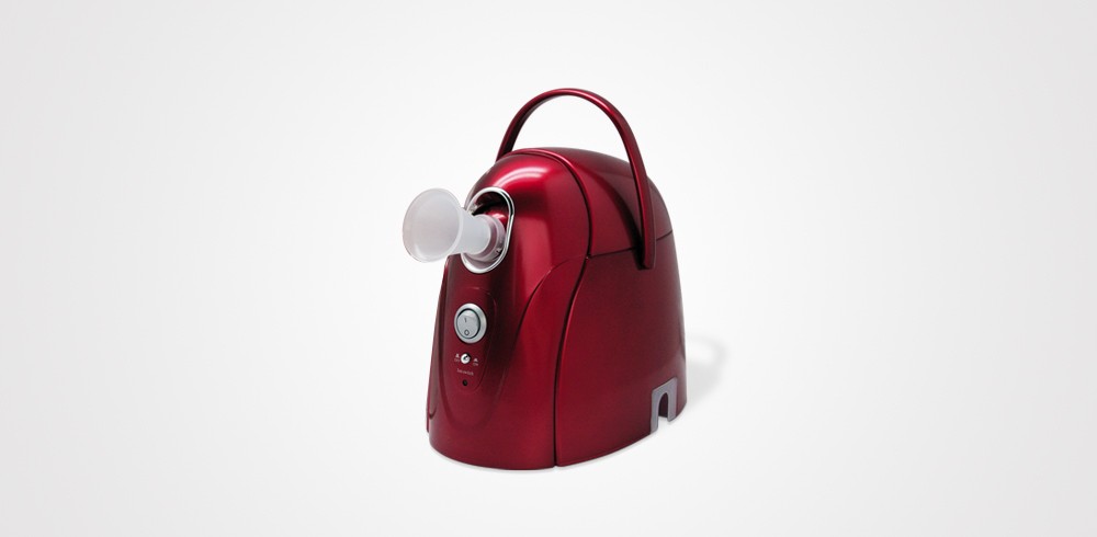 Vaporizador Facial Iónico Branco ou Vermelho Perfect Beauty
